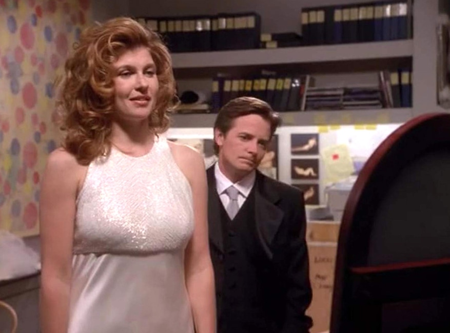 Connie Britton, Michael J. Fox, Spin City